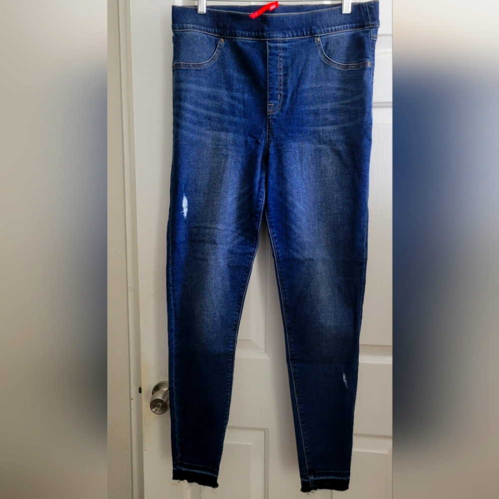 SPANX Dark Blue Women's Jeggings - Size XL TALL